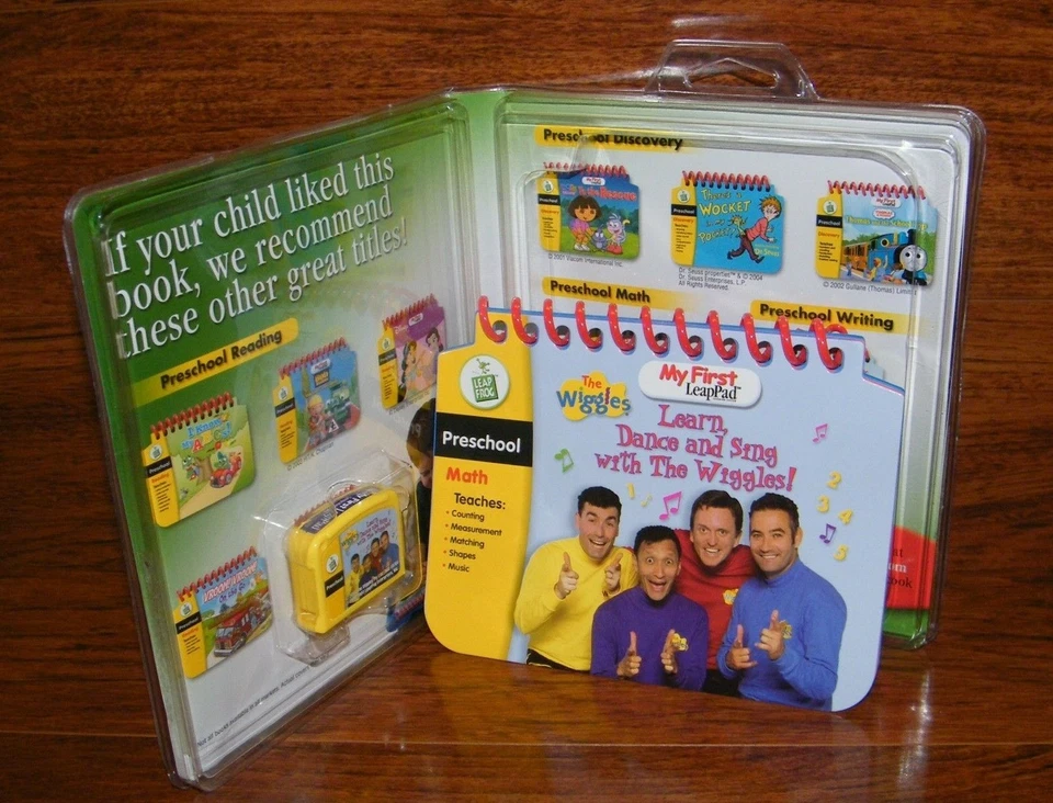 Leap Frog: The Wiggles - Preschool Math Book & Cartridge For My First LeapPad  - Image 2 of 3