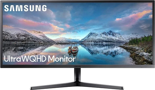 SAMSUNG S34J552WQR Ecran PC Ultra-Large, Dalle VA 34", Résolution UWXGA (3440 x