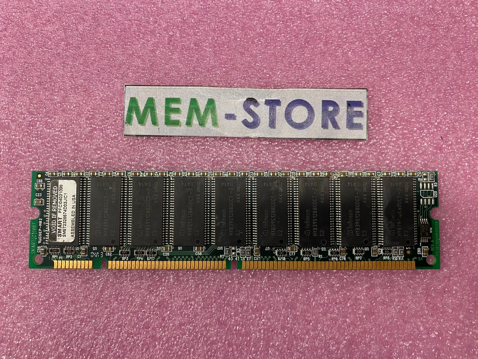 Cisco 15-4754-01 256MB SDRAM ECC RAM NON-REG 168-Pin DIMM Memory Module Smart - Image 2 of 2