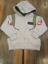 Toddler Unisex Ghostbusters Venkman Proton Pack Full Zip Hoodie Size 18M NWOT