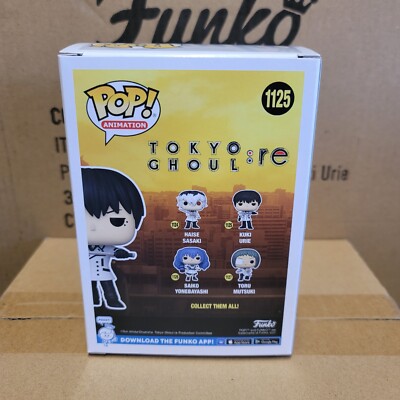 FUNKO POP JAPAN ANIME TOKYO GHOUL:RE GHOUL KUKI URIE #1125 FUNKO POP JAPAN ANIME TOKYO GHOUL:RE GHOUL KUKI URIE #1125