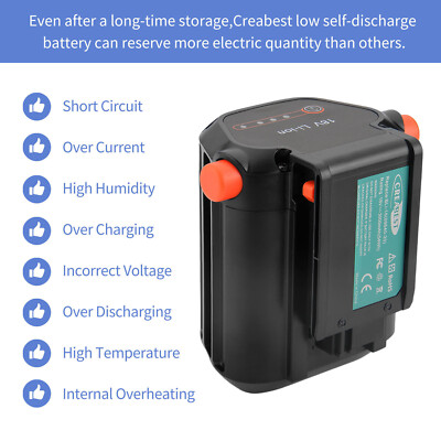 Shentec Ladegerät Für Gardena 18V Akku | Kompatibel Mit Lithium Akkus 09840-20