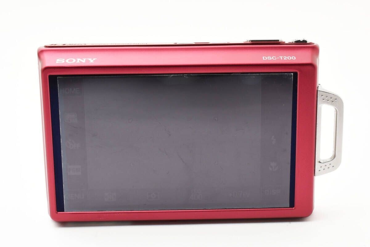 Sony Cyber-shot DSC-T200 8.1MP Digital Camera - Silver for