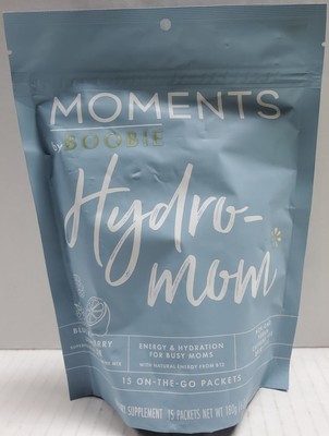 Moments By Boobie Hydro-Mom Blue Raspberry Lemonade 15ct