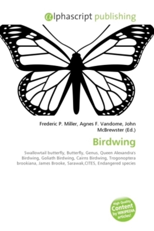 Thumbnail - Frederic P. Miller (u. A.) | Birdwing | Taschenbuch | Englisch