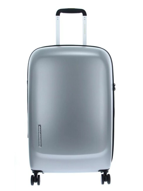 TROLLEY MANDARINA DUCK d-drop trolley 67 cm SILVER MED  scelta=P SILVER KEV02.46