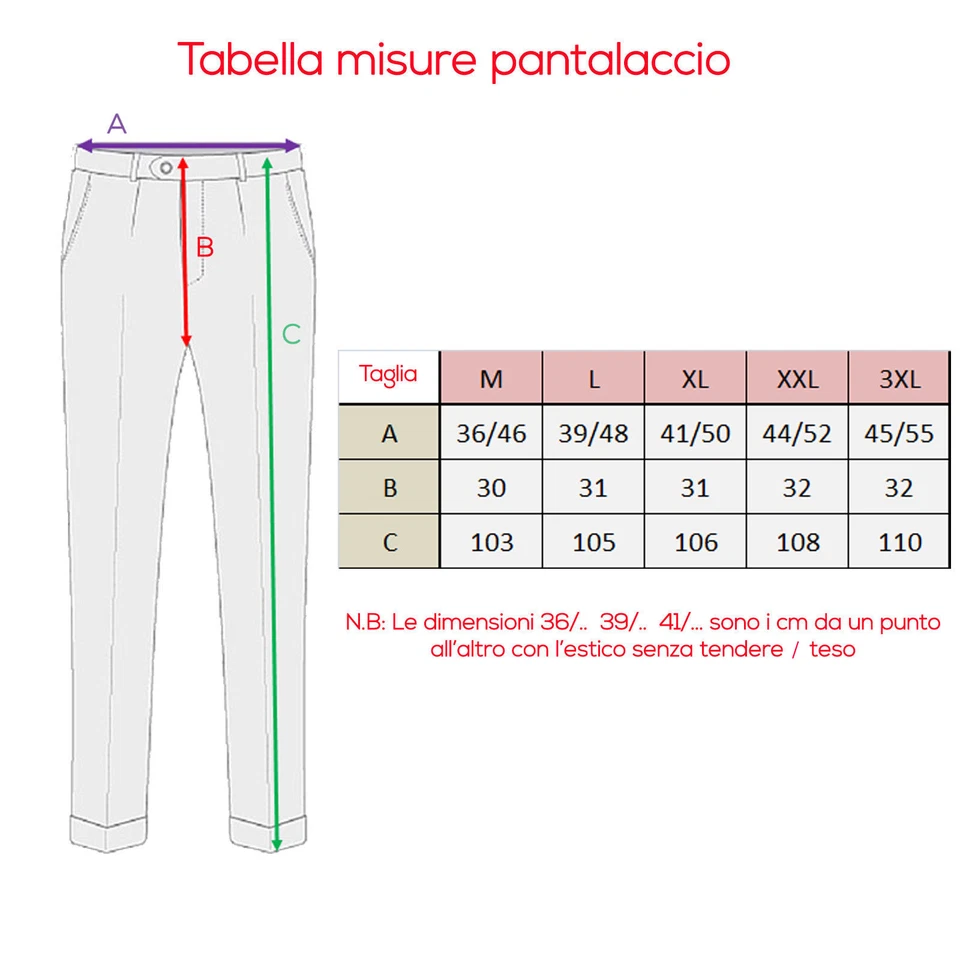 Pantalaccio pantalone da lavoro uomo con tasconi invernale felpato elastico vita - Immagine 2 di 4