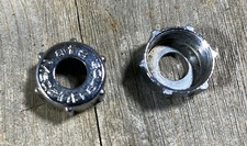 Vintage BIKE 1970s AFA Z&eacute;fal FRAME PUMP HEAD REPLACEMENT CAPS X2 Thumb Lock HEAD