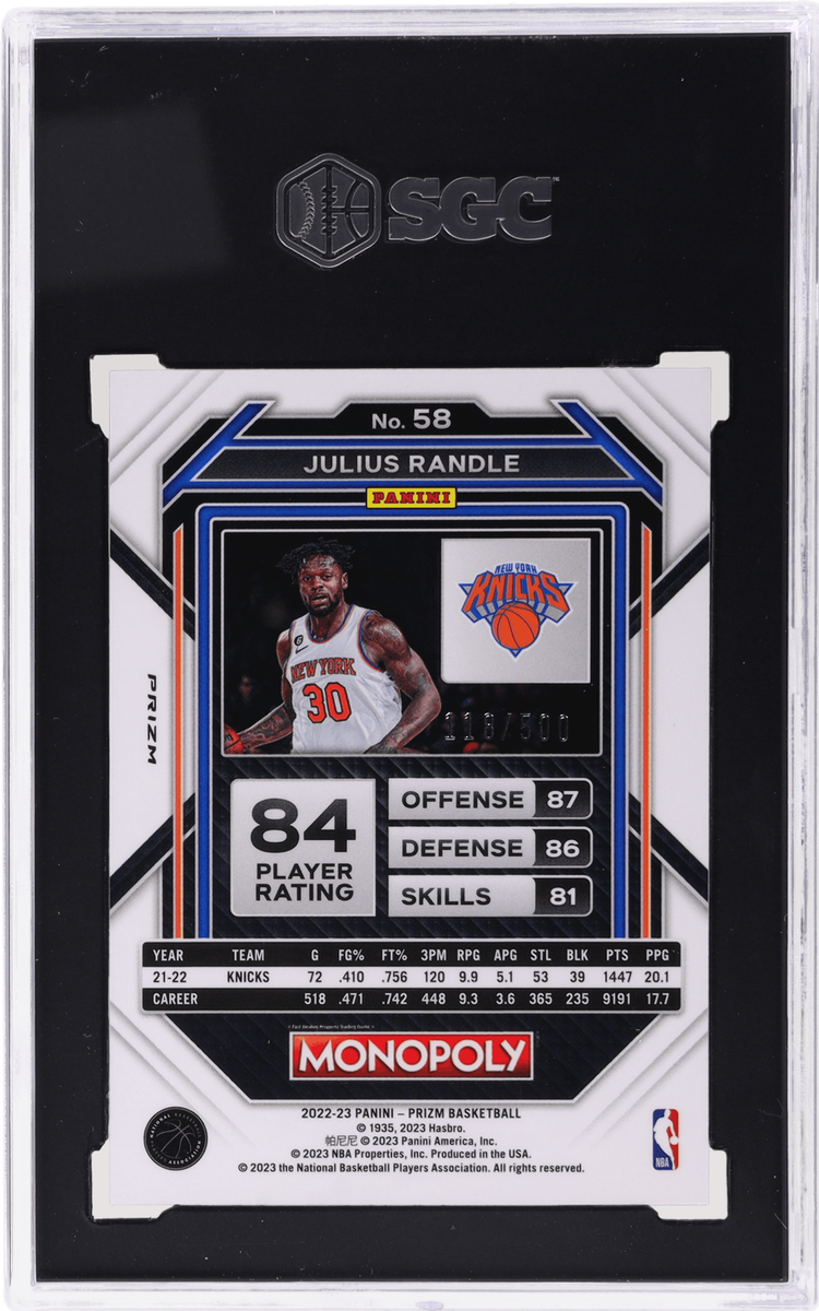 julius randle select prizm rc /60 nbaカード julius randle select prizm rc /60 nbaカード