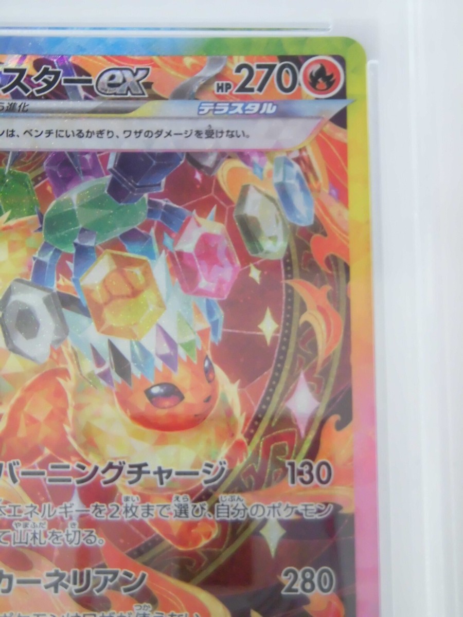 ポケモンカードゲーム FLAREON ex #202 SAR psa10 PSA 10 Flareon ex SAR 202/187 Terastal Festival 2024 Pokemon