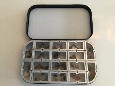 Boîte à Mouches Aluminium Richard Wheatley - Silver Seal - Inutilisée - Boîte D'origine UK