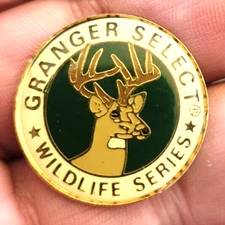 Granger Select Wildlife Series 1" Metal Pinback Hunting Outdoorsman Woods