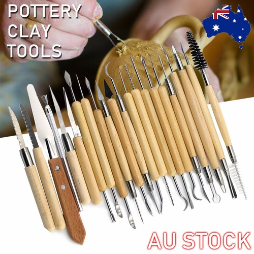 22pcs Ceramic Tools Pottery Tools Set Clay Sculpting Carving Modeling Tools Kit - Picture 5 of 10