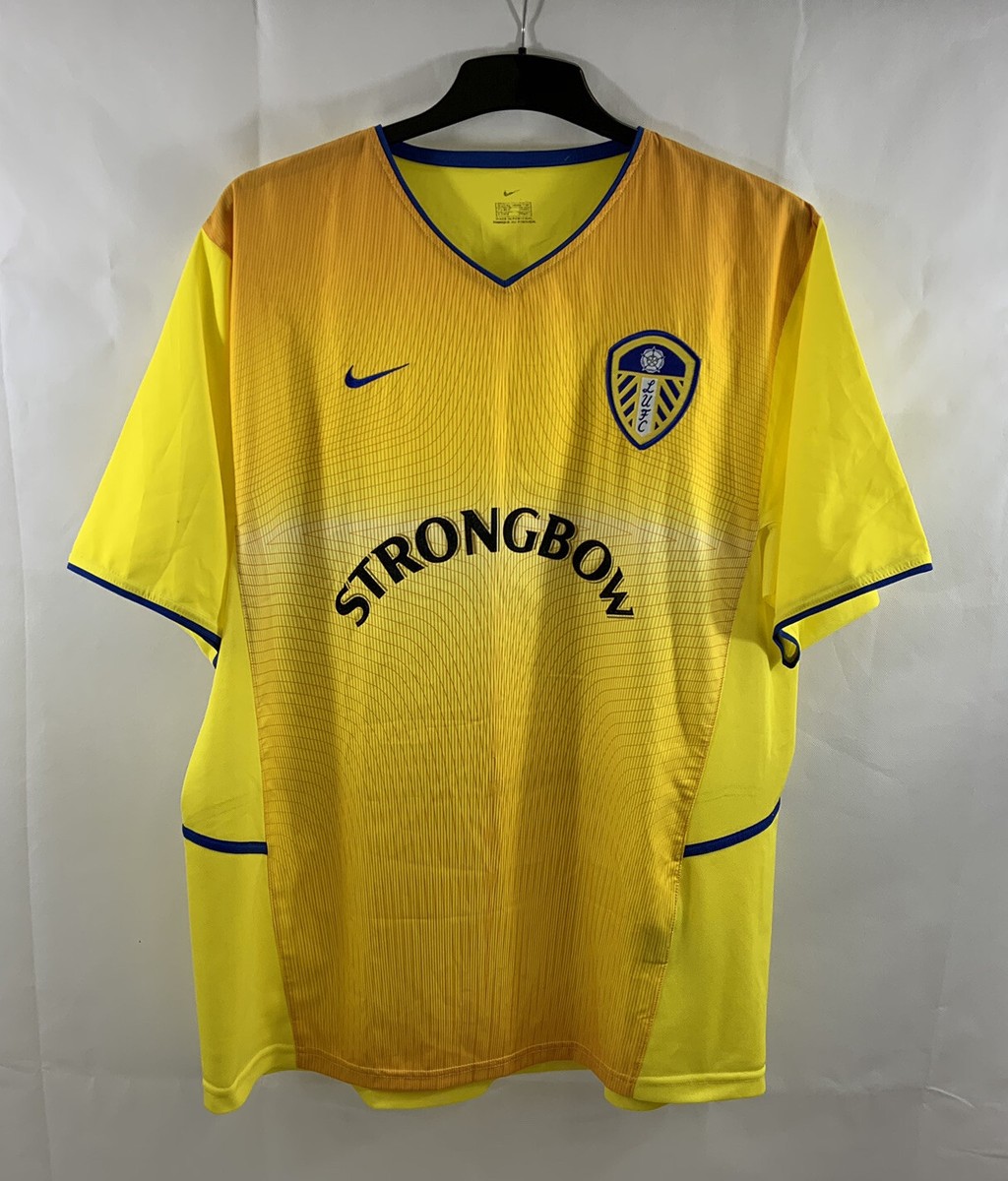 Leeds United Away Football Shirt 2002/03 Adults XL Nike C446 | eBay UK