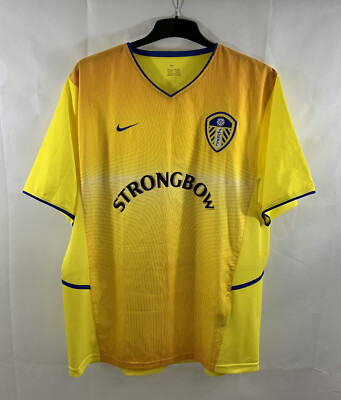 Leeds United Away Football Shirt 2002/03 Adults XL Nike C446 | eBay UK