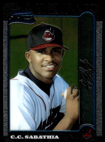 1999 Bowman Chrome C.C. Sabathia Rookie #344 MINT