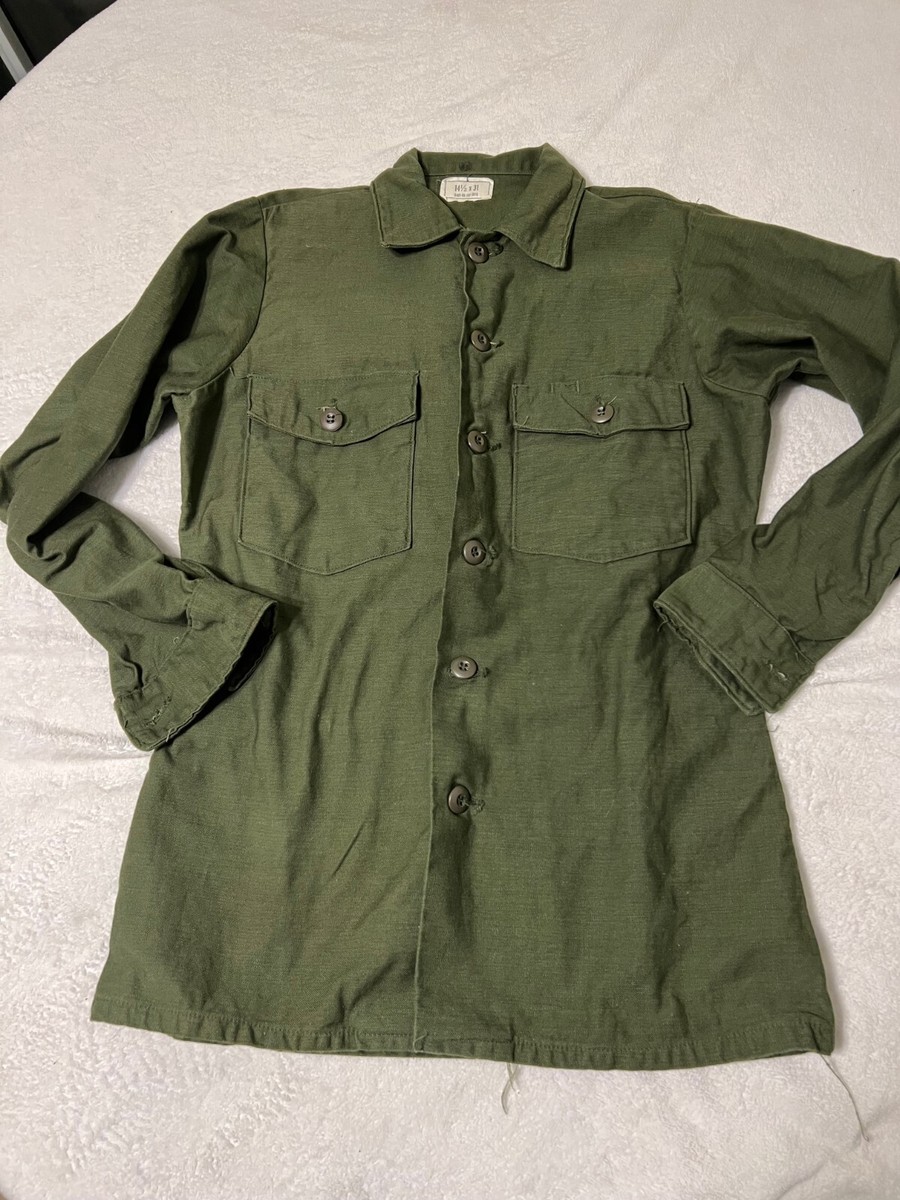 60's U.S. ARMY UTILITY SHIRT 1st MODEL