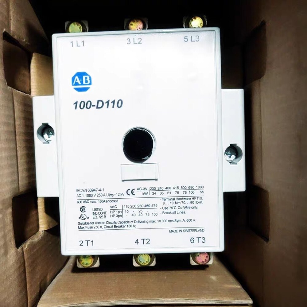1PCS AB 100-D110 100-D110D11 100-D110 D11 Allen-bradley Contactor