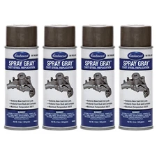 Eastwood Acrylic Spray Gray Detail Lacquer Anti Corrosion Cast Iron Look Pain...