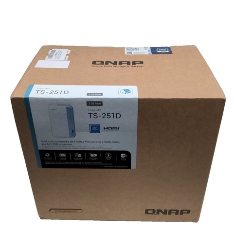 QNAP TS-453D 4 Bay NAS 2.5gb Ethernet 16GB Ram | eBay