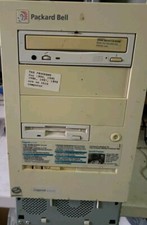VINTAGE Packard Bell A940 TWRa Desktop Computer Intel Pentium 133MHz 8MB No HDD