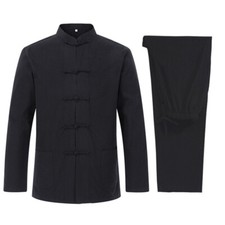 Kung Fu Tai Chi Uniform Martial Arts Suit Male Chinese Traditional Tang Suit Hot