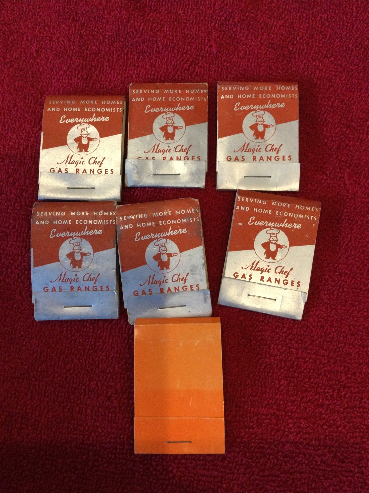 Vintage Advertising Matchbook Sewing Hosiery Repair Kit Travel Needle Book Lot