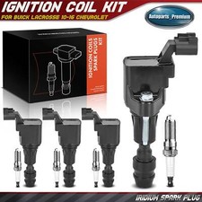 4x Ignition Coil & 4x Iridium Spark Plug Kit for Chevrolet Equinox GMC Terrain
