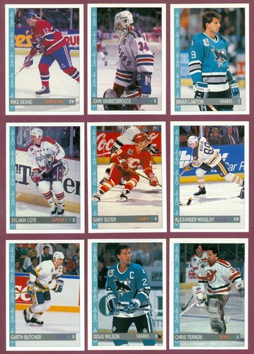 1992-93 OPC O PEE CHEE HOCKEY CARD 265-396 & ANNIVERSARY SERIES WRAPPER SEE LIST - Picture 11 of 164