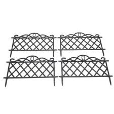 Garden Edging Border Landscape Edge Fence Panel Flexible Lawn Flower Bed Fencing