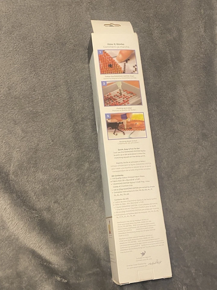 Disney Winnie the Pooh 30 x 30cm (11.8" x 11.8") Diamond Dotz Art Kit New In Box - Image 4 of 4