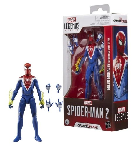 Hasbro Marvel Legends Gamerverse Marvel's Spider-Man 2 Miles Morales Mejorado Su - Imagen 8 de 10