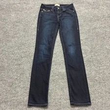 Big Star Kate Straight Jeans Womens Size 25R Blue Denim Legendary Low Rise