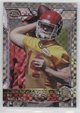 2015 Topps Chrome Rookies Retail X-Fractor Bo Wallace #188 0y59