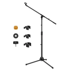 InnoGear Microphone Stand, Boom Arm Mic Stand Floor Detachable Height Adjusta...