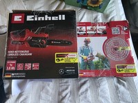 Einhell GE-LC 18/25 Li Kit 18V Power X-Change Cordless Chainsaw/BNIB - FAST P&P 