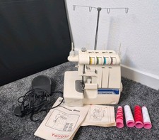 Toyota sewing machine Overlocker -SL 3477  & instructions, 4 thread
