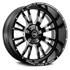 WELD Off-Road SLINGBLADE W158 Wheel 20x9 (20, 8x165.1, 125.1) Black Single Rim
