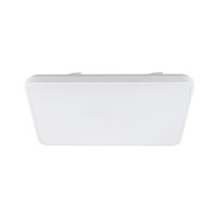 Led Deckenlampe Stahl Weiß IP44 4000 K Modern B:63 Cm Bad Lampe Blendarm