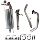 Stainless Steel Exhaust Muffler Tailpipe Kit Fits 2010-2023 Toyota 4Runner 4.0L