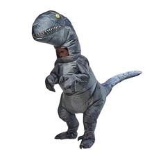 Blue - Jurassic World: T-Rex Inflatable - Licensed Dinosaur Costume - One Size