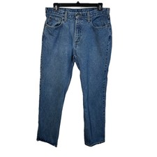 Carhartt Relaxed-Fit Straight-Leg Jean Classic American Workwear Blue Jeans USA