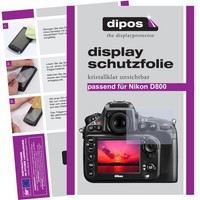 6X Schutzfolie Klar FüR Nikon D800 Displayschutzfolie Folie Display Schutz Dipos