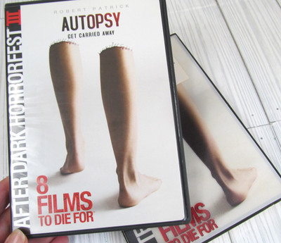 Autopsy DVD 2008 After Dark Horrer Fest Slipcover Case Disc Halloween Movie A5