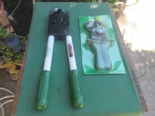 GREENLEE 764 AND 753 RATCHET STYLE  "LINESMAN" CABLE CUTTER