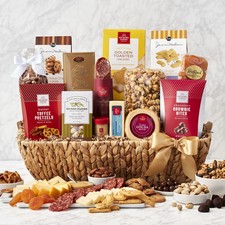 Gourmet Temptations: Sweet Savory Gift Basket