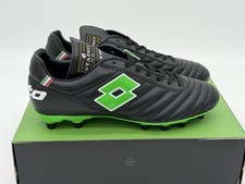Men  s Size 9.5 - Lotto Stadio OG II FG Soccer Cleats Black 215017 1NI No Box Lid