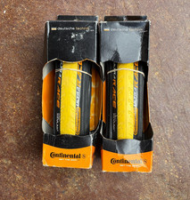 Continental Ultra Race 700x23c Foldable Road Bike Clincher Tire Set Of 2 Yellow Continental Ultra Race 700x23c Foldable Road Bike Clincher Tire Set Of 2 Yellow