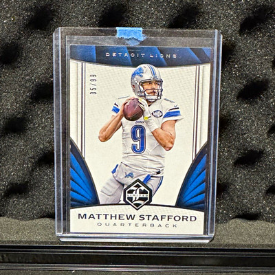 Panini 2016 Limited Matthew Stafford Detroit Lions #3 Spotlight Silver /99