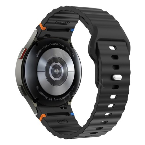 Sport Silicone Strap Wrist Band for Samsung Watch 7/FE/6/5/4/5 Pro 44/40/45/46mm - Picture 32 of 96